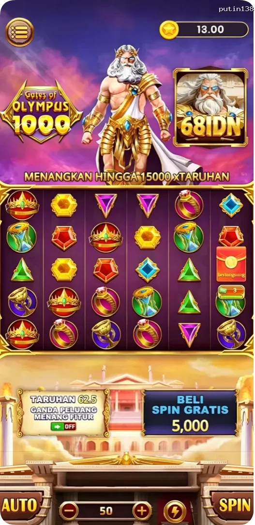 putin138 Tangkapan Layar - APK Resmi